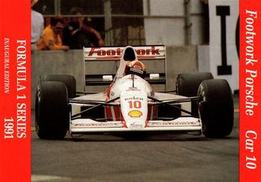 #29 Alex Caffi - Footwoork - 1991 Carms Formula 1 Racing