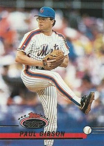 #29 Paul Gibson - New York Mets - 1993 Stadium Club Baseball