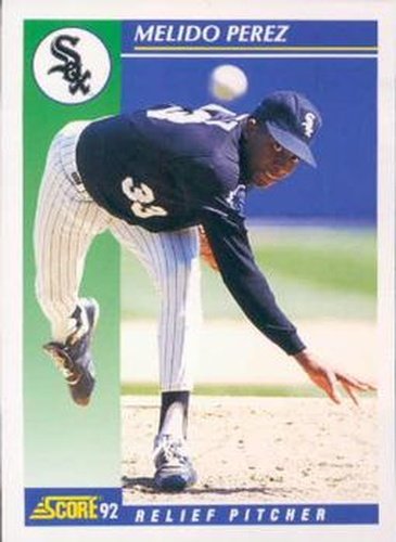 #29 Melido Perez - Chicago White Sox - 1992 Score Baseball