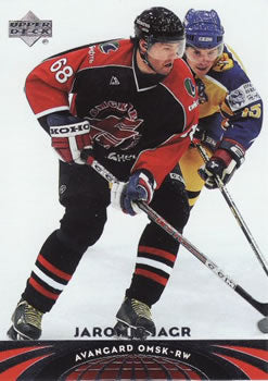 #29 Jaromir Jagr - Avangard Omsk - 2004-05 UD All-World Edition Hockey