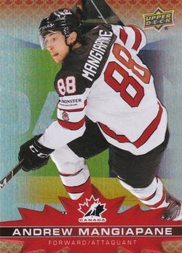 #29 Andrew Mangiapane - Canada - 2021-22 Upper Deck Tim Hortons Team Canada Hockey