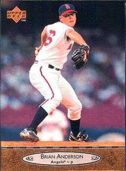 #29 Brian Anderson - California Angels - 1996 Upper Deck Baseball