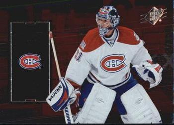 #29 Carey Price - Montreal Canadiens - 2009-10 SPx Hockey