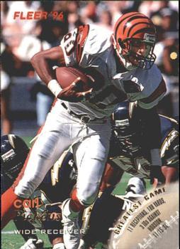 #29 Carl Pickens - Cincinnati Bengals - 1996 Fleer Football