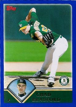 #29 Chad Bradford - Oakland Athletics - 2003 Topps Baseball