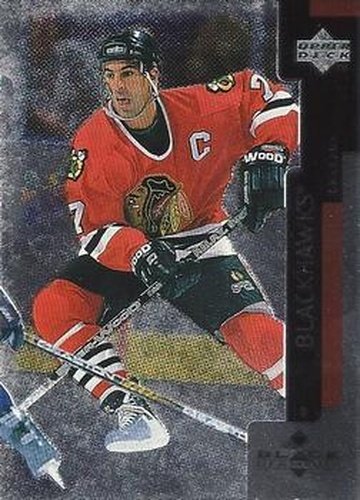 #29 Chris Chelios - Chicago Blackhawks - 1997-98 Upper Deck Black Diamond Hockey