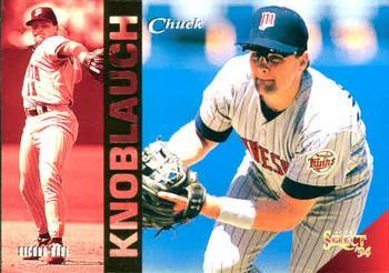 #29 Chuck Knoblauch - Minnesota Twins - 1994 Select Baseball