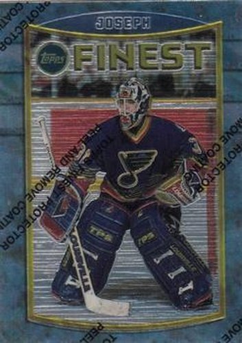 #29 Curtis Joseph - St. Louis Blues - 1994-95 Finest Hockey