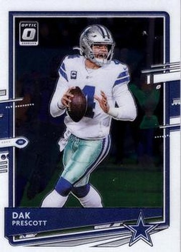 #29 Dak Prescott - Dallas Cowboys - 2020 Donruss Optic Football