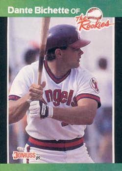 #29 Dante Bichette - California Angels - 1989 Donruss The Rookies Baseball