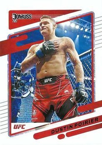 #29 Dustin Poirier - 2022 Donruss UFC MMA