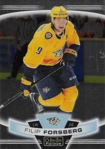#29 Filip Forsberg - Nashville Predators - 2019-20 O-Pee-Chee Platinum Hockey