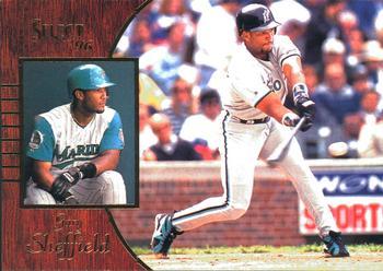 #29 Gary Sheffield - Florida Marlins - 1996 Select Baseball