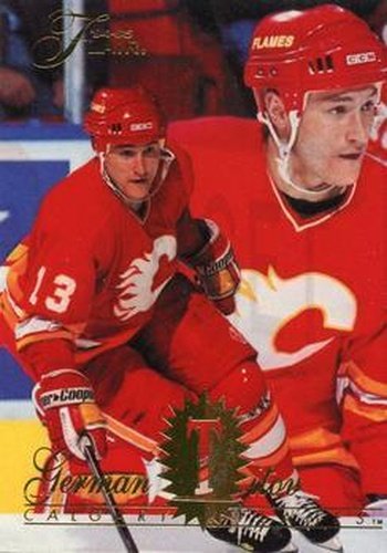 #29 German Titov - Calgary Flames - 1994-95 Flair Hockey