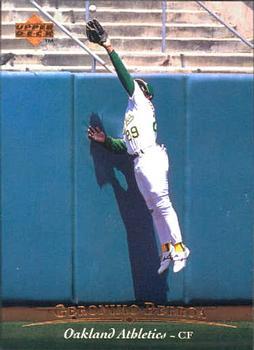 #29 Geronimo Berroa - Oakland Athletics - 1995 Upper Deck Baseball