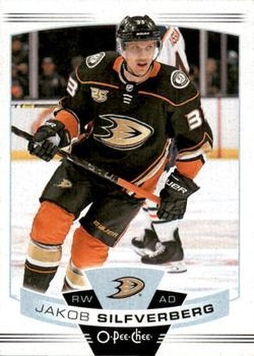 #29 Jakob Silfverberg - Anaheim Ducks - 2019-20 O-Pee-Chee Hockey