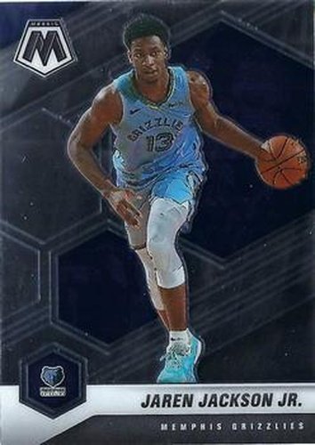 #29 Jaren Jackson Jr. - Memphis Grizzlies - 2020-21 Panini Mosaic Basketball