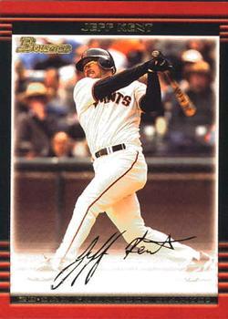 #29 Jeff Kent - San Francisco Giants - 2002 Bowman Baseball