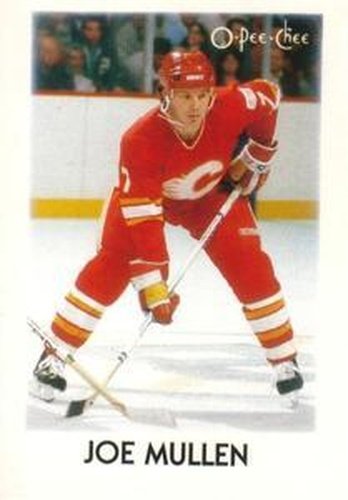 #29 Joe Mullen - Calgary Flames - 1987-88 O-Pee-Chee Minis Hockey