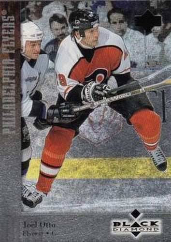 #29 Joel Otto - Philadelphia Flyers - 1996-97 Upper Deck Black Diamond Hockey