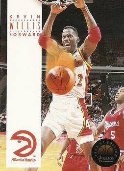 #29 Kevin Willis - Atlanta Hawks - 1993-94 SkyBox Premium Basketball