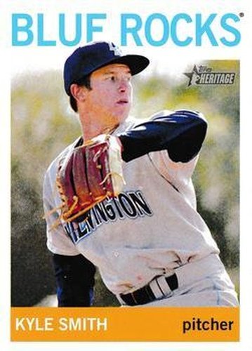 #29 Kyle Smith - Wilmington Blue Rocks - 2013 Topps Heritage Minor League Baseball