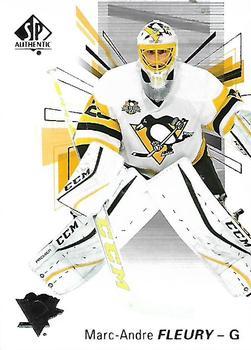 #29 Marc-Andre Fleury - Pittsburgh Penguins - 2016-17 SP Authentic Hockey