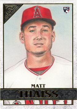 #29 Matt Thaiss - Los Angeles Angels - 2020 Topps Gallery Baseball