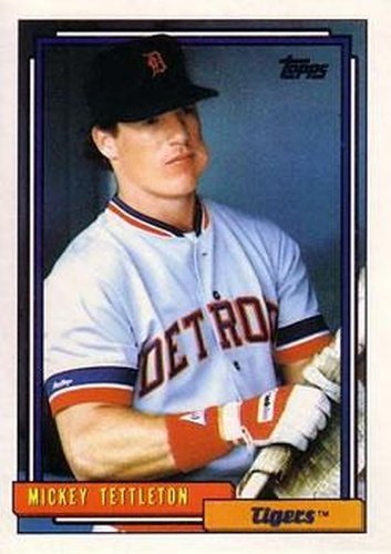 #29 Mickey Tettleton - Detroit Tigers - 1992 Topps Baseball