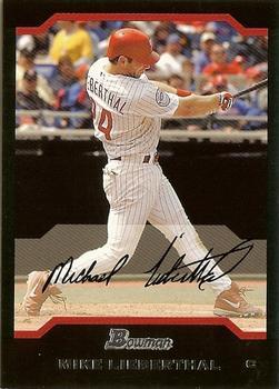 #29 Mike Lieberthal - Philadelphia Phillies - 2004 Bowman Baseball