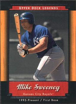 #29 Mike Sweeney - Kansas City Royals - 2001 Upper Deck Legends Baseball