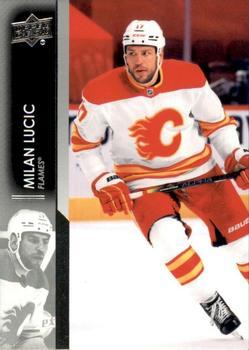 #29 Milan Lucic - Calgary Flames - 2021-22 Upper Deck Hockey