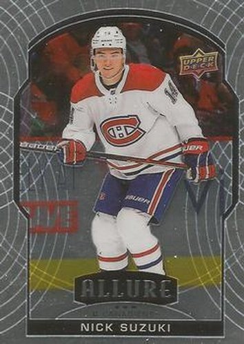 #29 Nick Suzuki - Montreal Canadiens - 2020-21 Upper Deck Allure Hockey