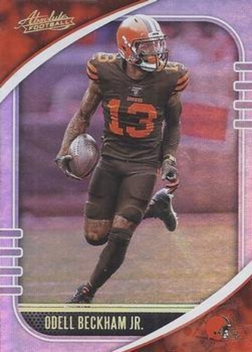 #29 Odell Beckham Jr. - Cleveland Browns - 2020 Panini Absolute Football