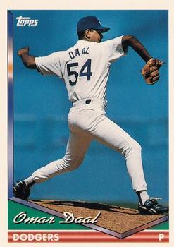 #29 Omar Daal - Los Angeles Dodgers - 1994 Topps Baseball