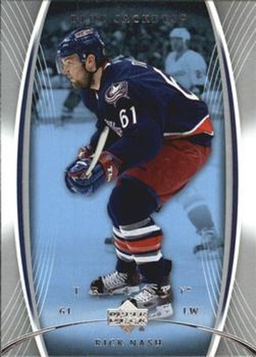 #29 Rick Nash - Columbus Blue Jackets - 2007-08 Upper Deck Trilogy Hockey