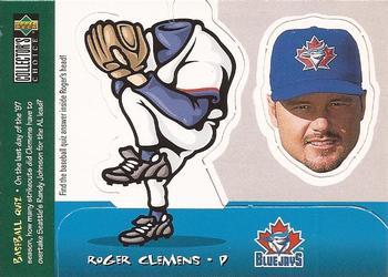 #29 Roger Clemens - Toronto Blue Jays - 1998 Collector's Choice - Mini Bobbing Heads Baseball