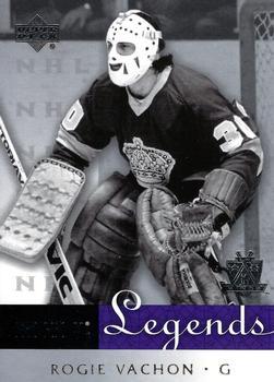 #29 Rogie Vachon - Los Angeles Kings - 2001-02 Upper Deck Legends Hockey