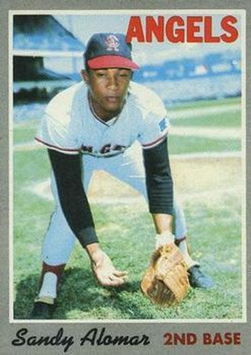 #29 Sandy Alomar - California Angels - 1970 Topps Baseball