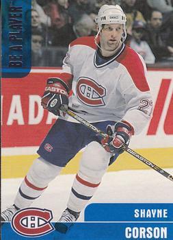 #29 Shayne Corson - Montreal Canadiens - 1999-00 Be a Player Memorabilia Hockey