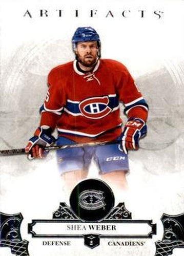 #29 Shea Weber - Montreal Canadiens - 2017-18 Upper Deck Artifacts Hockey