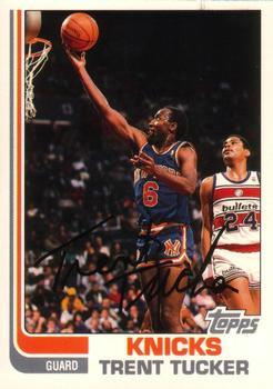 #29 Trent Tucker - New York Knicks - 1992-93 Topps Archives Basketball