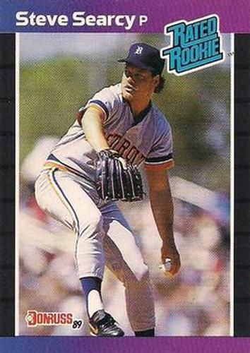 #29 Steve Searcy - Detroit Tigers - 1989 Donruss Baseball