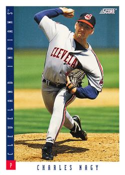 #29 Charles Nagy - Cleveland Indians - 1993 Score Baseball