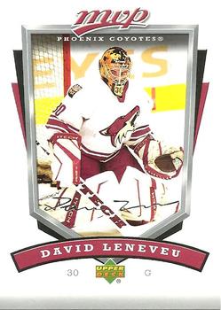 #229 David Leneveu - Phoenix Coyotes - 2006-07 Upper Deck MVP Hockey