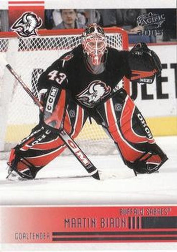 #29 Martin Biron - Buffalo Sabres - 2004-05 Pacific Hockey