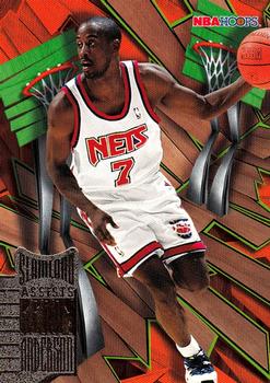 #29 Kenny Anderson - New Jersey Nets - 1995-96 Hoops Basketball - Slamland