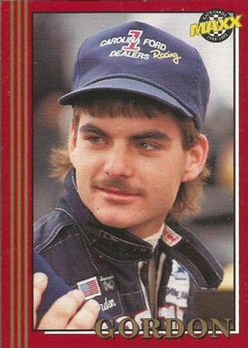 #29 Jeff Gordon - Bill Davis Racing - 1992 Maxx Racing