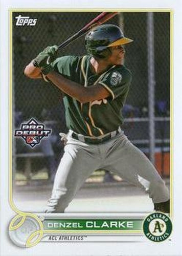 #PD-29 Denzel Clarke - ACL Athletics - 2022 Topps Pro Debut Baseball