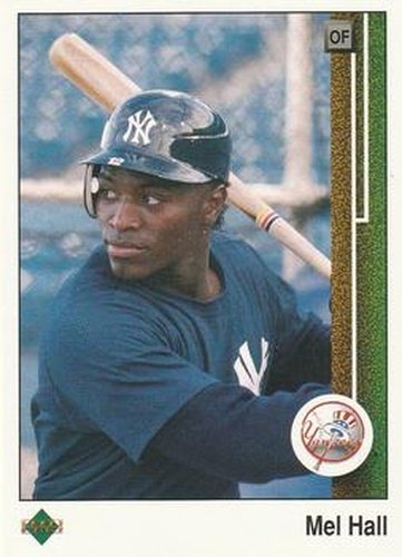 #729 Mel Hall - New York Yankees - 1989 Upper Deck Baseball